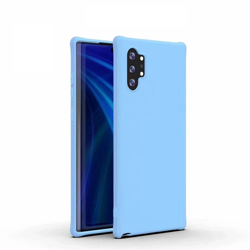 Для samsung S10 Plus S10E Note10 Pro силиконовый чехол шелковистый мягкий сенсорный для Galaxy A10