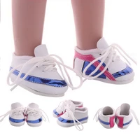 doll shoes 7cm leather doll shoes for 18 inch american and 43cm dolls accessories for generation girls toy diy