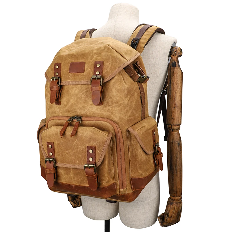 vintage travel wheel case 2 in1 dslr backpack rolling camera trolley bag with anti shock detachable padded camera dividers free global shipping