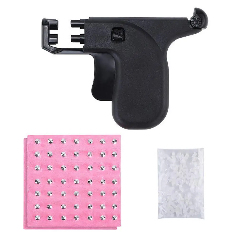 

Прибор стерильный для пирсинга, прибор для прокола хрящевой ткани козелка и завитка ушной раковины, без боли, с 98 шпильками