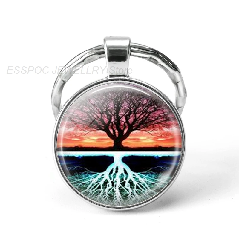 Винтажный брелок для ключей с изображением дерева жизни | Украшения и аксессуары