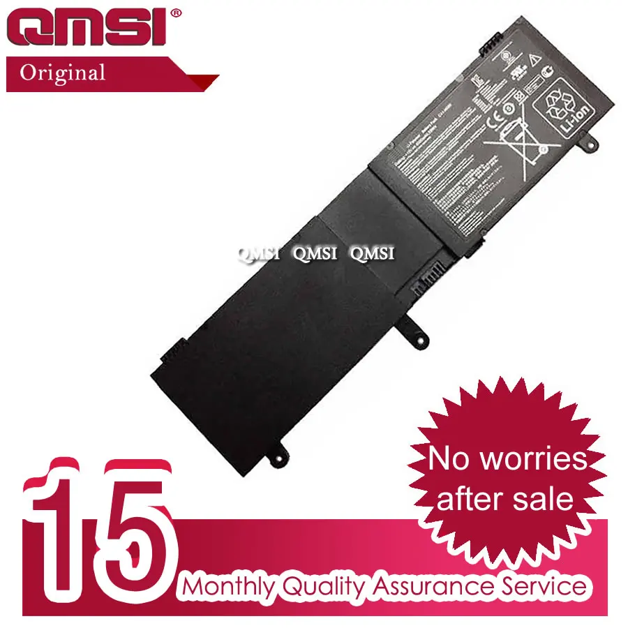 QMSI 15V 59WH 4000 мА/ч оригинал C41-N550 батарея относится к Asus N550J N550JA N550JV N550JK Q550L/F N550X47JV G550JK
