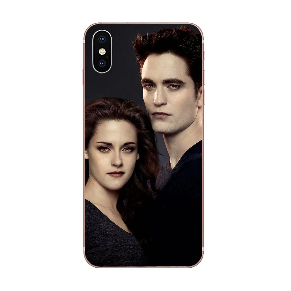 Жесткий чехол из мягкого ТПУ с принтом Twilight Saga Edward для Samsung Galaxy Note 5 8 9 S3 S4 S5 S6 S7 S8 S9 S10