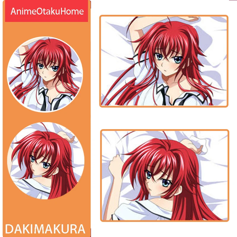 

Симпатичная подушка в стиле аниме для старшей школы DXD Rias Gremory для сексуальной Девушки чехол s Otaku постельное белье Dakimakura обнимающая подушка ...