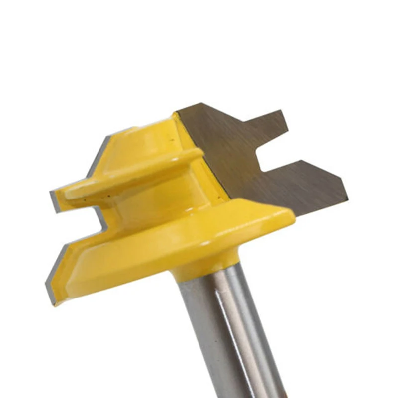 

45Degree Lock Miter Router Bit 8mm Shank CNC Milling Chisel Cutter Rotary Tool