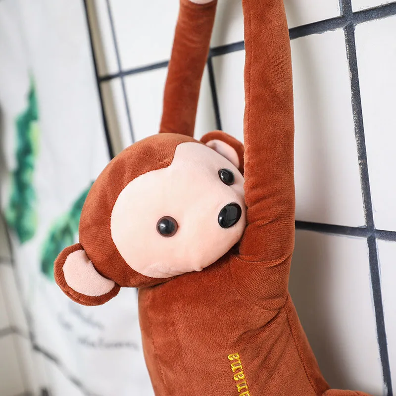 Милая обезьянка аксессуары для автомобиля универсальная бумажная подвесная
