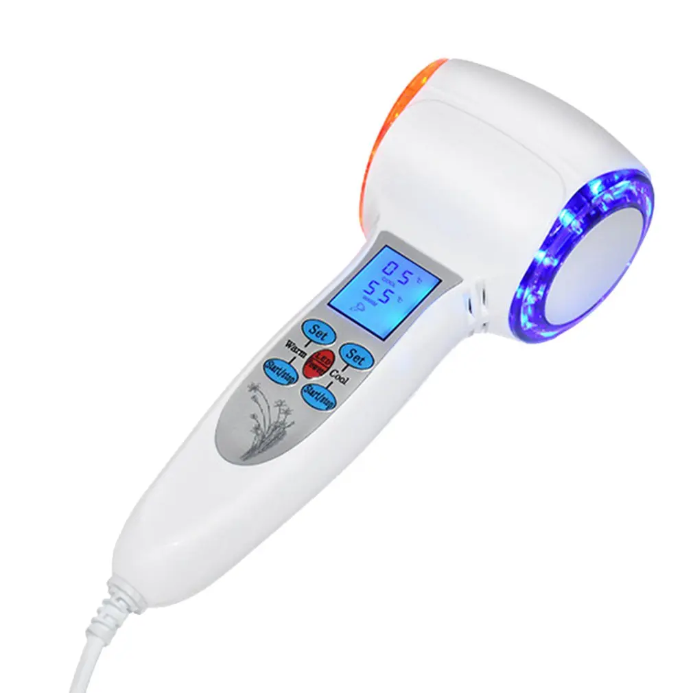 Горячий и холодный молоток инструмент для красоты красный синий эфирное масло