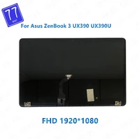 for asus zenbook 3 ux390 ux390u ux390ua ux390uak b125han03 0 laptop complete lcd display sreen panel upper half parts