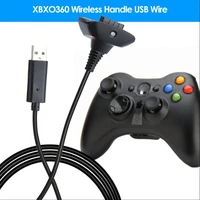 1 5m usb charging cable for xbox 360 wireless game controller play charging charger cable cord high quality game accessory 2019