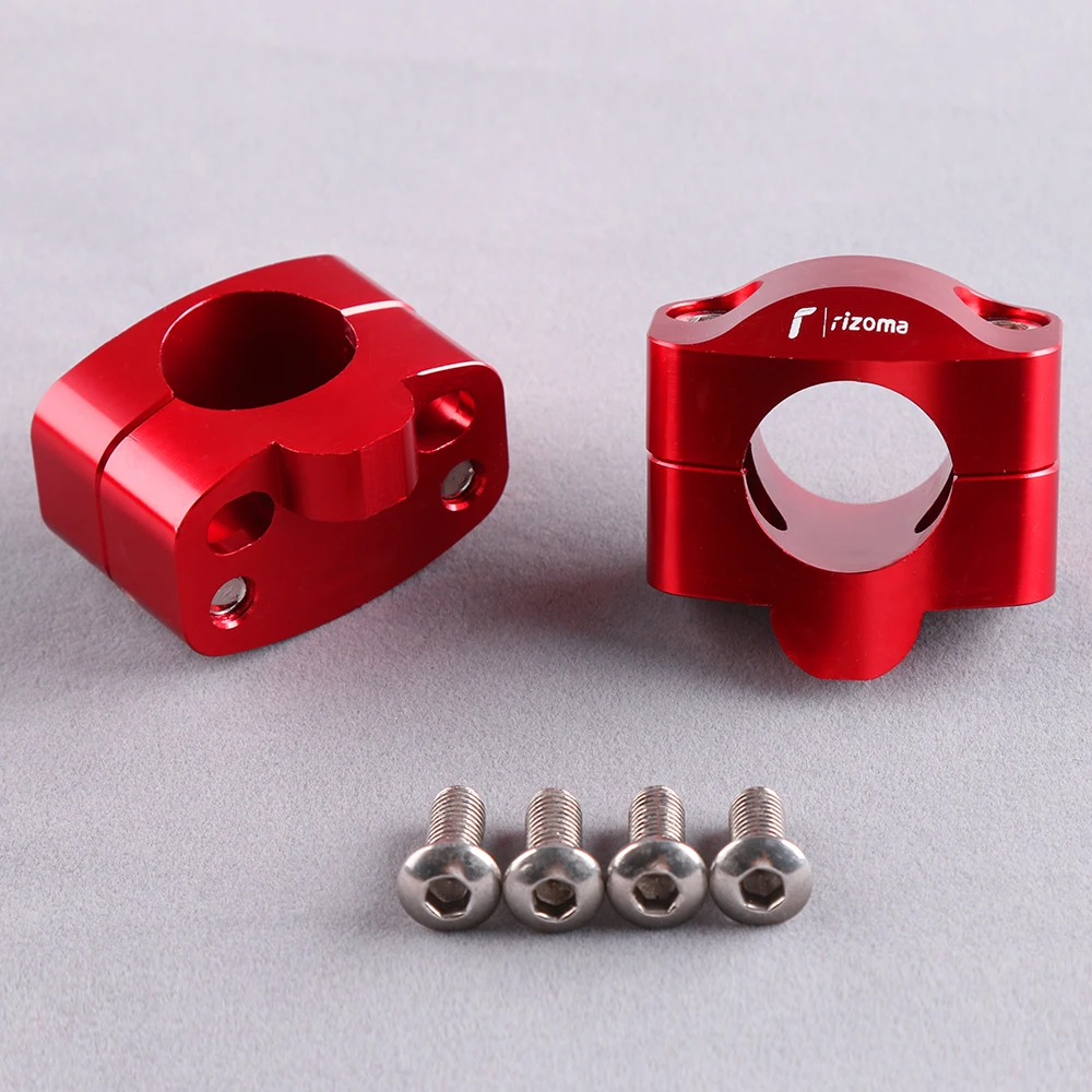 Универсальный зажим для руля Rizoma фиксированный держатель кода 1 1/8 'མ мм|Руль