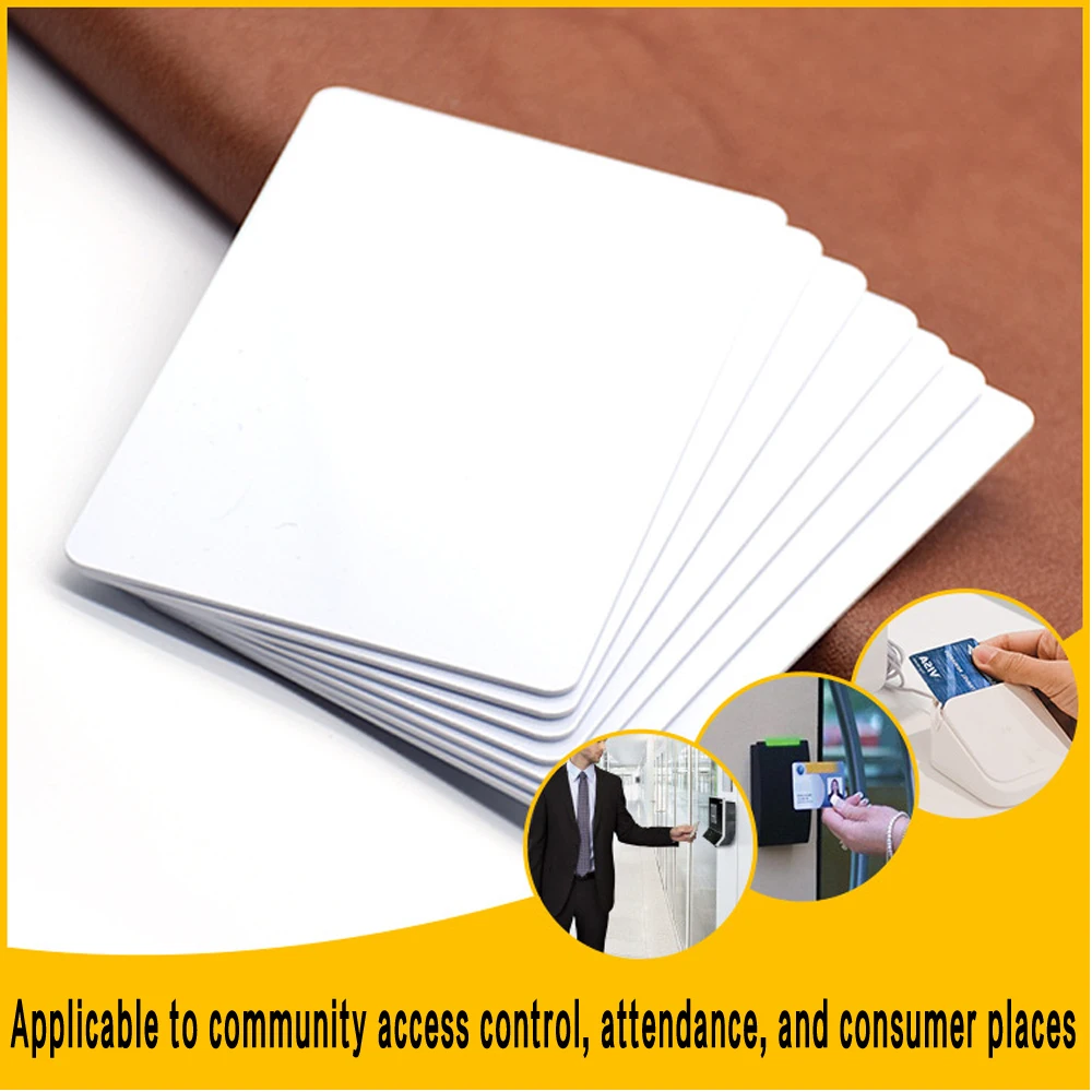 

1000pcs White Blank Printable 13.56Mhz NTAG215 NFC Card Door Access Control TagMo Forum Type2 NFC Tag