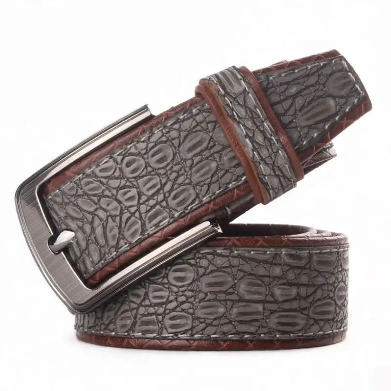 

fashion sell well men belt New Designer Vintage Men's Belts Pin Buckle Imitation Leather Belt Leisure Jeans Belt Waistband