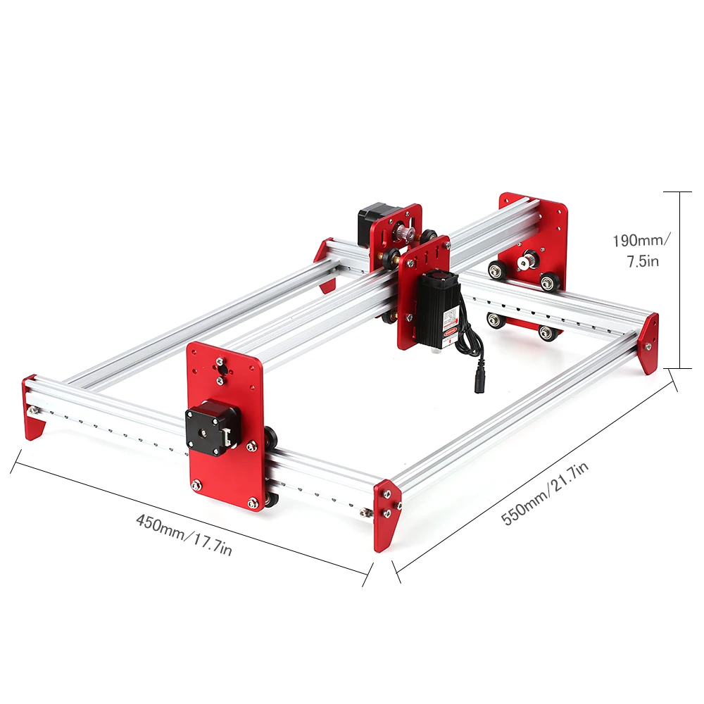 Настольный мини станок для лазерной гравировки LiteFire A3 программное обеспечение 500