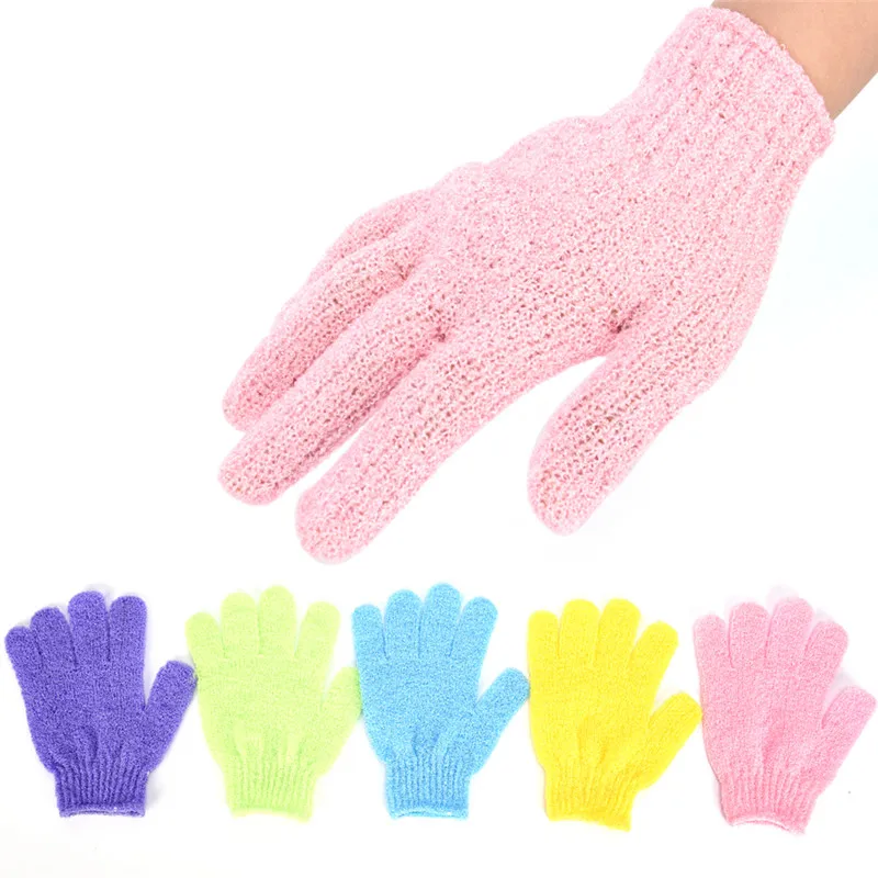 

5Pcs Moisturizing Spa Bathwater Scrubbing Bath Exfoliating Gloves For Showering Shower Exfoliating Bath Gloves Shower