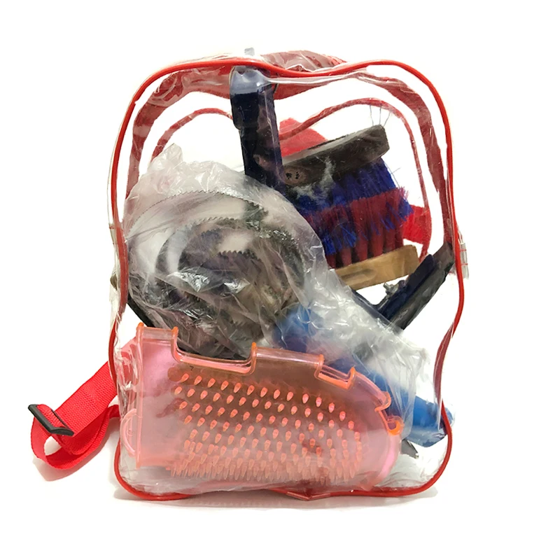 Multi color 10 шт./компл. лошадь очищающее средство для наездника Очищающая щетка комплект Уход за лошадьми набор для ухода за зубами Currycomb Верховая езда аксессуары случайные цветы - Цвет: Multi color