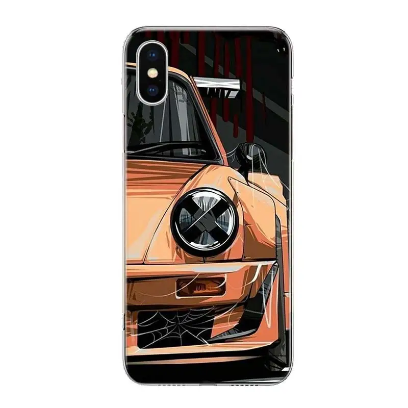 

Hot Sport Car JDM Japan Phone Case Cover For Apple iphone 12 Mini 11 Pro XR X XS Max 7 8 6 6S Plus + 7G 6G 5 SE Pattern Coque