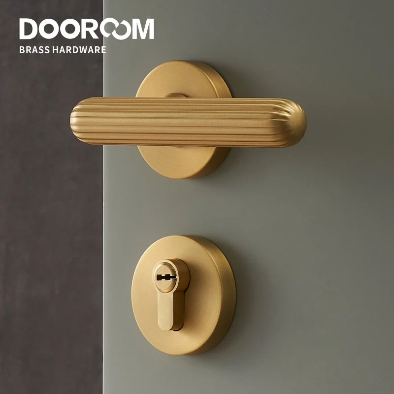 Набор латунных дверных замков Dooroom современный простой европейский замок для