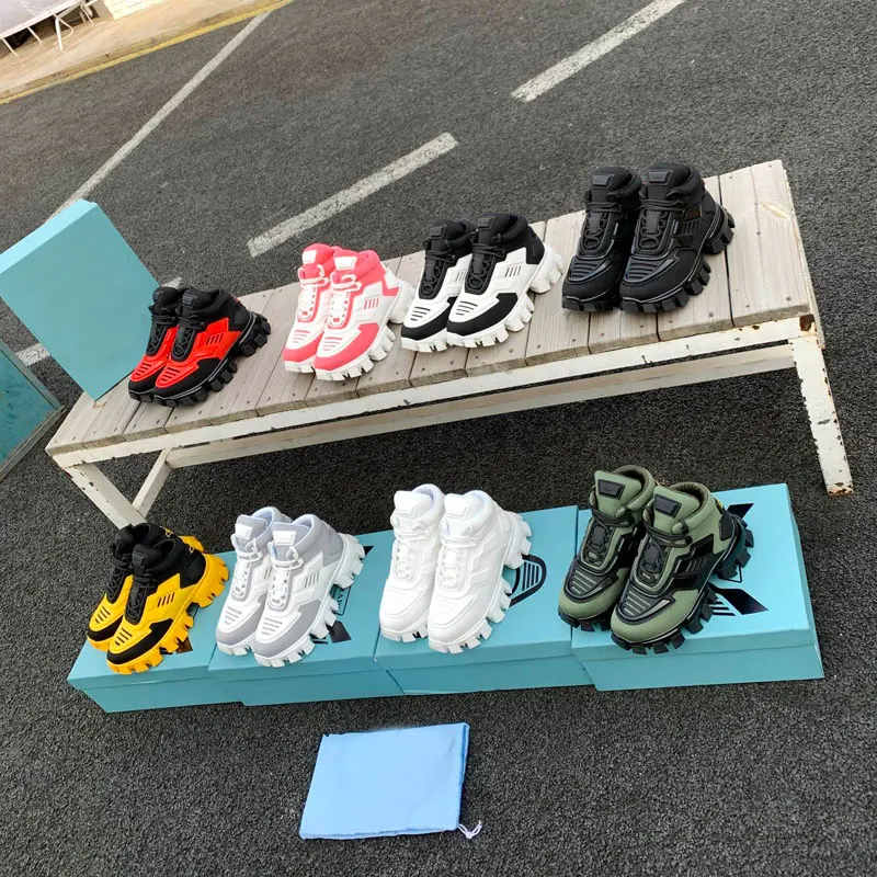 

Spring Autumn Color Matching Women Trainers Casual Shoes Thick-Soled Round Toe Lace-Up Female Outdoor Increasing Street Sheos