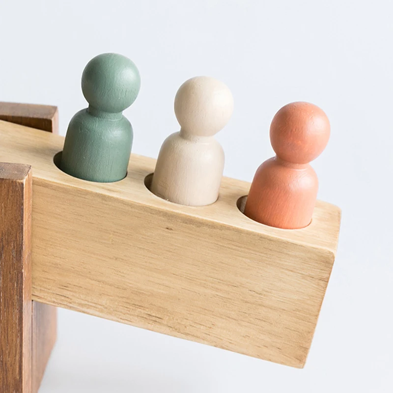 Детская деревянная игрушка в скандинавском стиле|Юный математик| |