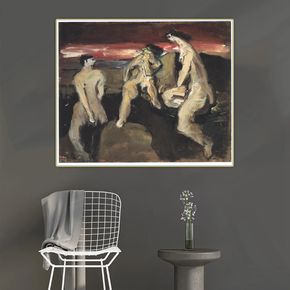 

Citon Mark Rothko 《, или пляж сцены 》 холсте маслом Современная Абстрактная живопись декоративная картина Настенный декор украшение дома