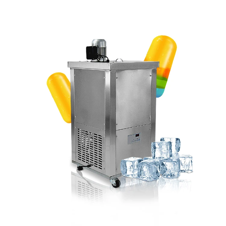 

1/2/4/6/Moulds Industrial Ice Cream Popsicle Making Machine For Sale
