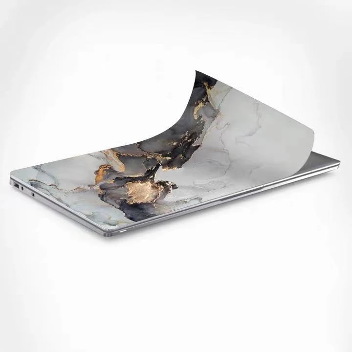 красочная мраморная наклей