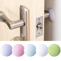 thickening soft mute to protect the wall self adhesive stickers door stopper golf style rubber pad door fender household product