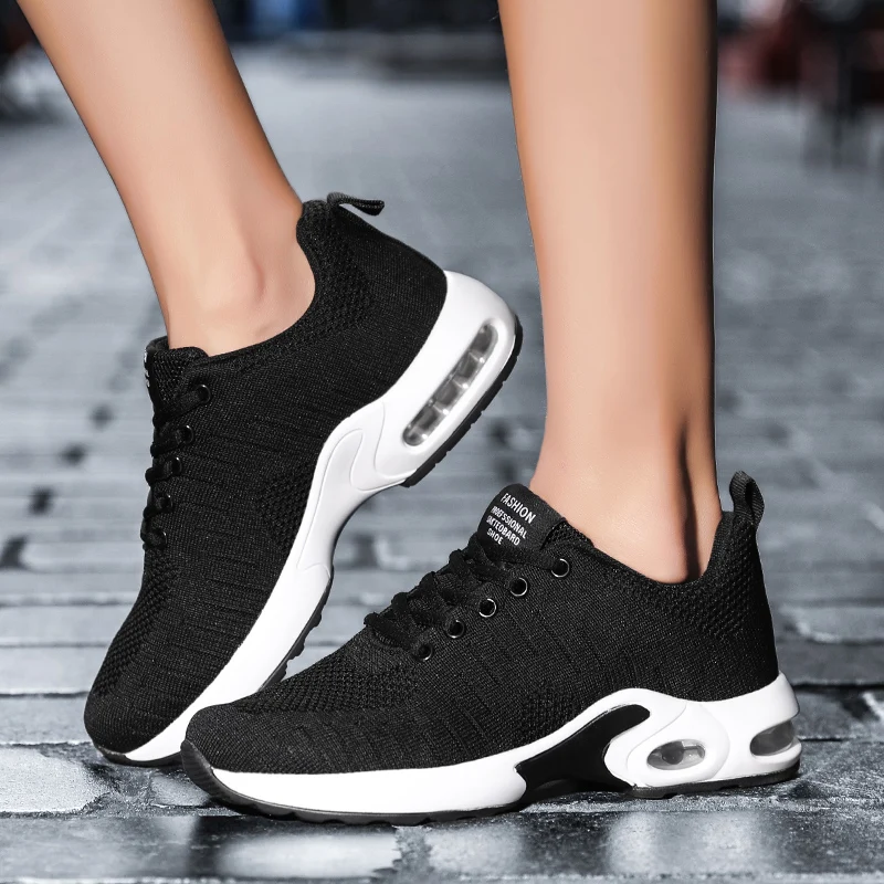 Tenis Feminino 2020 New Women Breathable Sport Shoes White Women Tennis Shoes Female Stability Athletic Sneakers Trainers 35-42