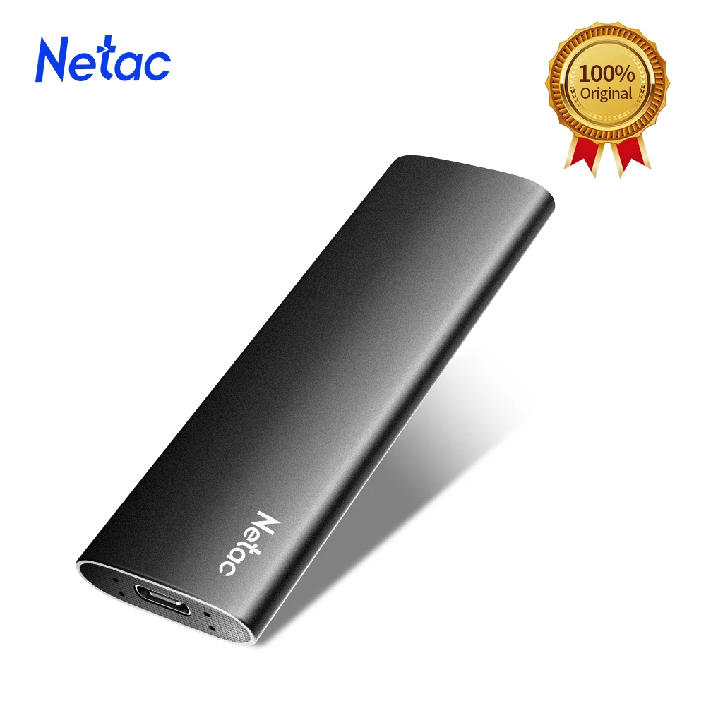 Netac ZSlim Портативный внешний SSD 1 ТБ 500GB 250GB жесткий диск HDD твердотельный накопитель