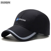 siloqin adjustable men ultra thin breathable baseball caps womens anti uv sports cap 2020 summer new brands fishing cap unisex