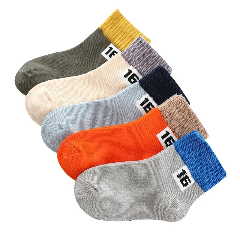 5 пар носков с Микки Маусом для детей детские спортивные носки летние короткие