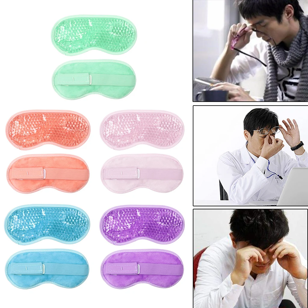 Многоразовые ПВХ гелевые шарики маска для глаз гибкий успокаивающий спокойного