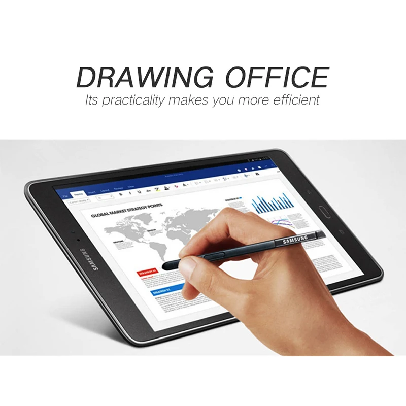 Оригинал для Samsung Galaxy Tab A 10 1 (2016) P585 P580 S pen 100% Оригинальный сенсорный S-Pen сменный