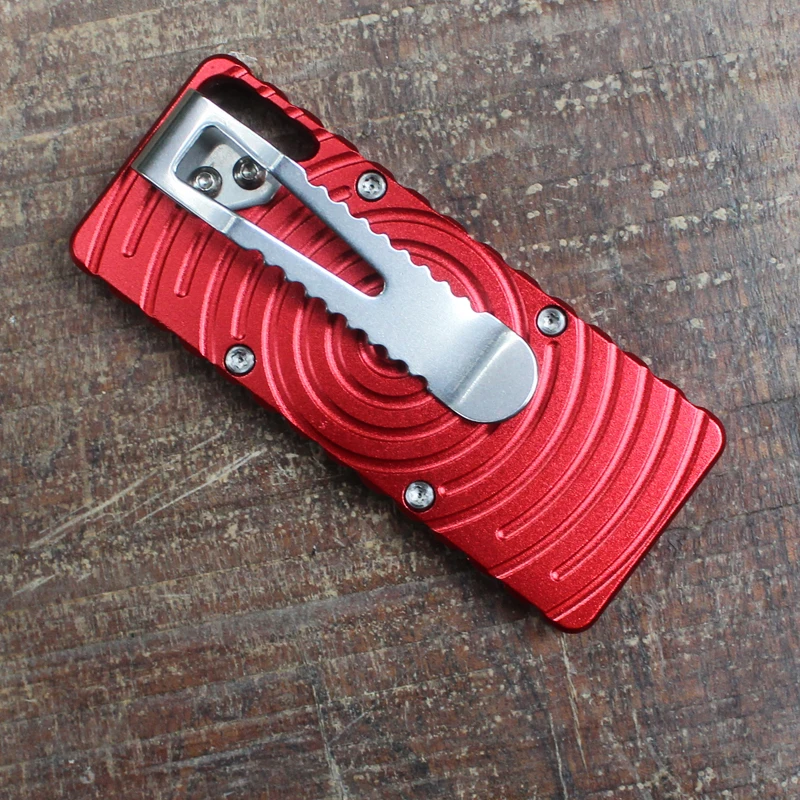 Телескопический нож резак для бумаги с задней клипсой полевой выживания|Ножи| |