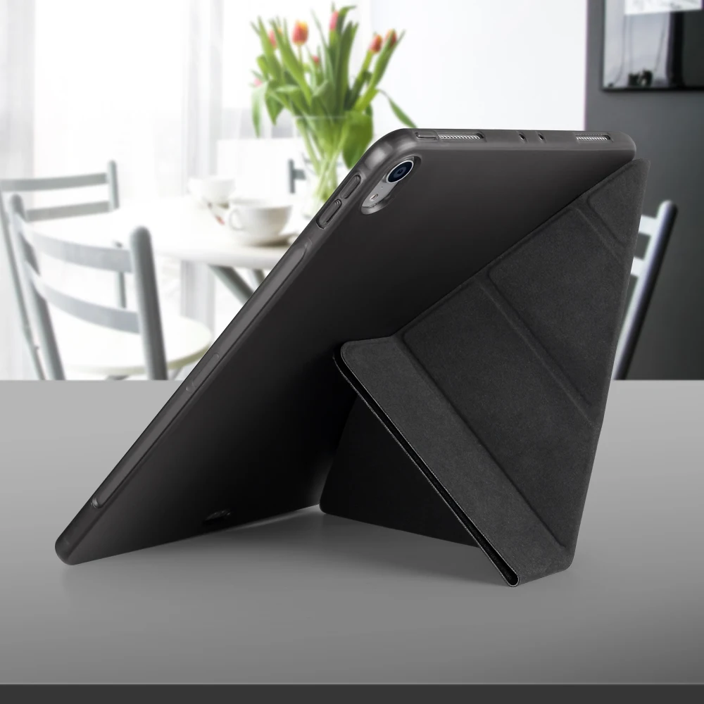 

Case For iPad air 4 2020 10.9 Flip Trifold Stand Case PU Leather Full Smart Auto Wake Cover For ipad air4 10.9" A2072/A2316 Case