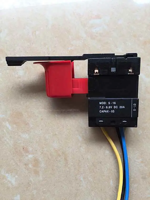 Импортированный Φ CAPAX03 переключатель ручной электродрели от 7 2 до 9 6 В