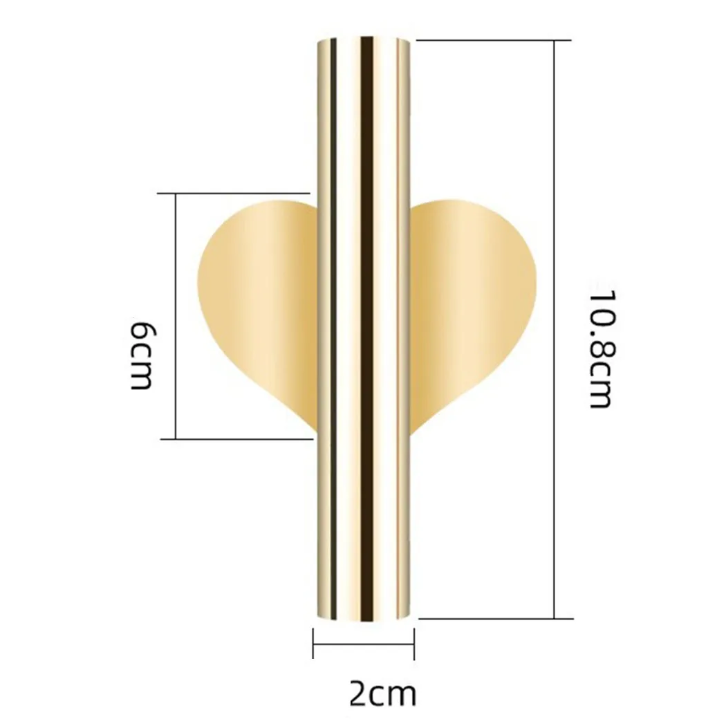 

Gold /rose Gold Iron Wall Flower Vase Nordic Style Wall Flower Tube Vase Gold Free Punch 2021 New Product