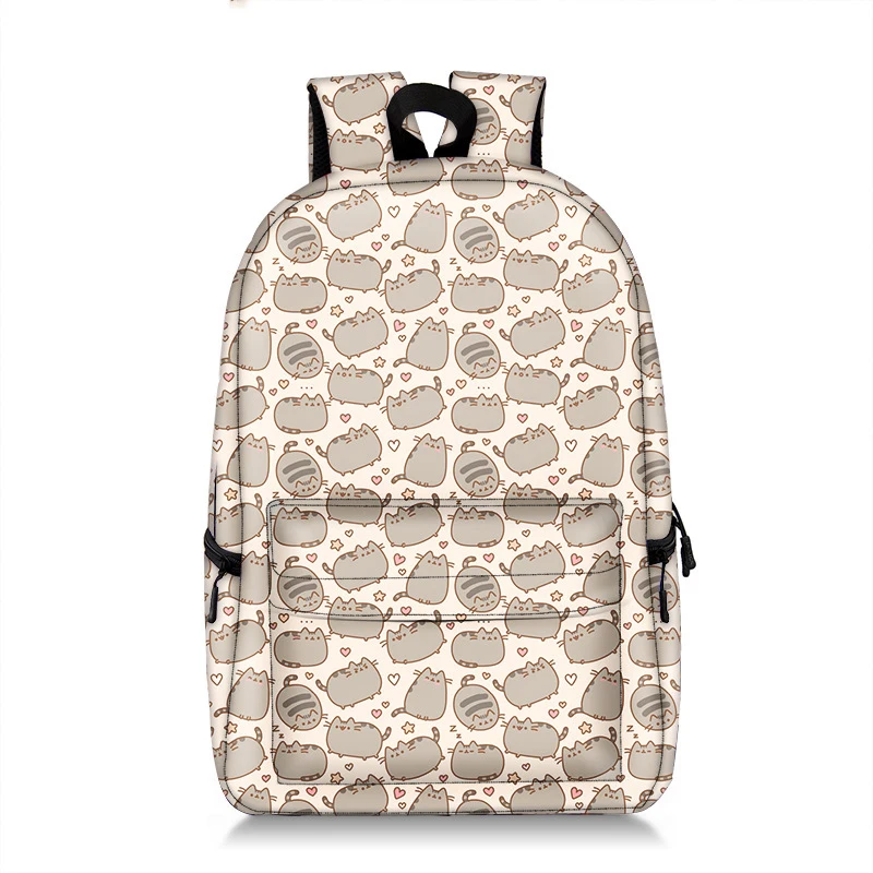 Рюкзак с 3D принтом кота Единорог школьные сумки для девочек подростков рюкзак