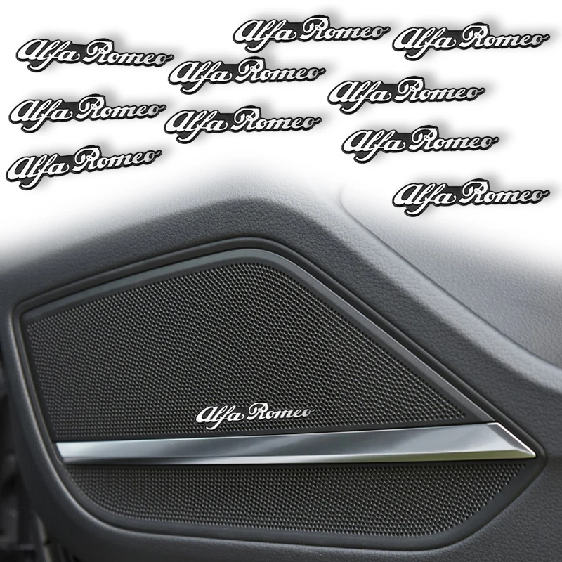 10 шт. авто Стайлинг автомобиля Hi Fi аудио Динамик украсить Стикеры для Alfa Romeo 147 156 159
