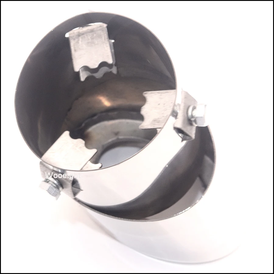 Выхлопная труба выхлопной трубы Wooeight 1 шт. высококачественный глушитель из