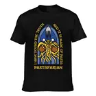 Футболка мужская хлопковая с принтом, милая Летающая футболка на тонких спагетти, пастофариан, религиозная монстеронизма, церкви