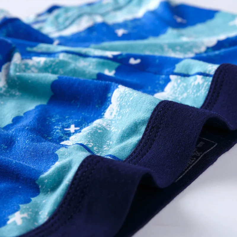 Мужские трусы-боксеры удобные дышащие 4 шт./лот | Мужская одежда