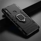 Противоударный армированный чехол для Huawei Y9 Prime 2019, чехол 6,59 дюйма с кольцом-держателем, подставка, задняя крышка для телефона Huawei Y 9 Prime 2019