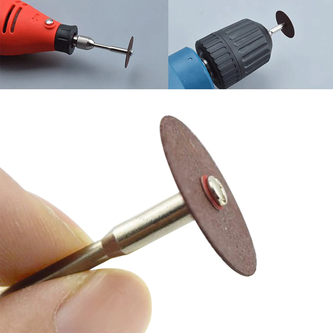 

40pcs Rotary Power Tool Set For 3.2 mm Shank Sanding Polish Cutting Accessory Bit Set Mini Drill Kit Abrasive Tool