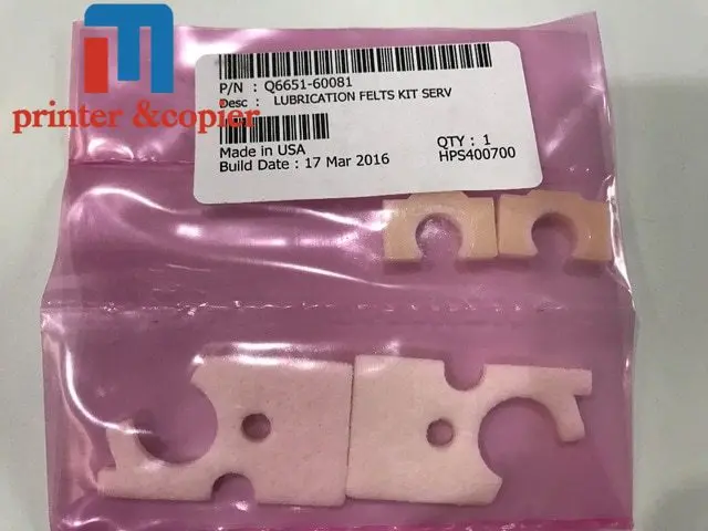 2 × Q6651 60081 набор смазки для HP DJ Z6100 L25500 L26500 L28500 запасные части|Детали принтера| |
