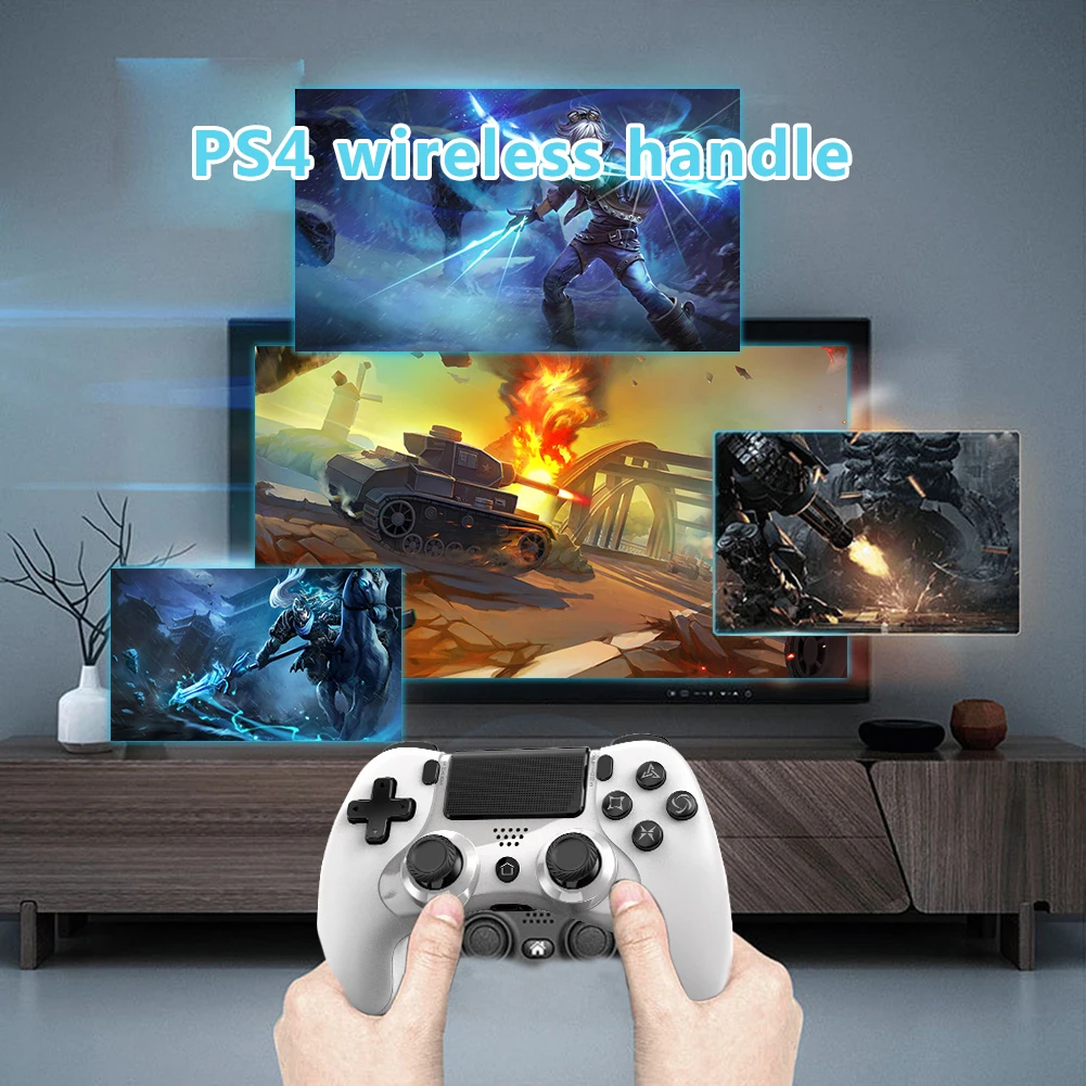 Беспроводной игровой контроллер для PS4/PS4 Pro/PS4 Slimo консоль Bluetooth-совместимый