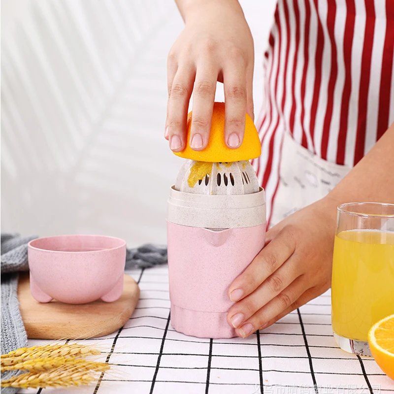 Портативная ручная соковыжималка для цитрусовых апельсинов лимонов фруктов