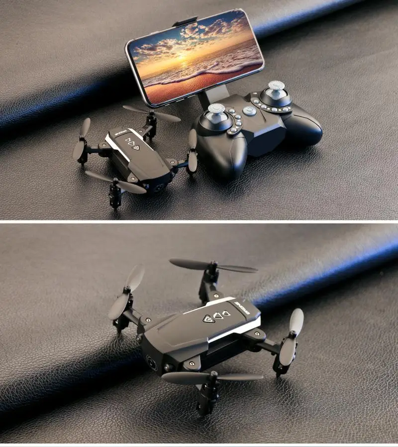 KK8 складные мини дроны RC FPV Квадрокоптер с HD камерой Wi Fi Дрон селфи