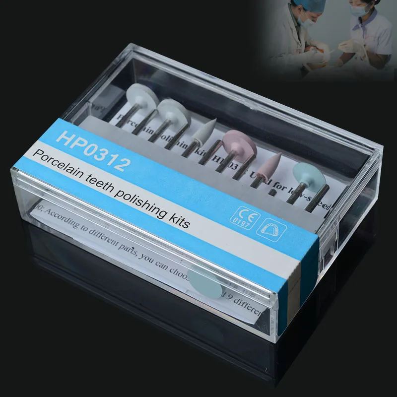 Набор для полировки зубов HP0312 наконечник с низкой скоростью отбеливания и
