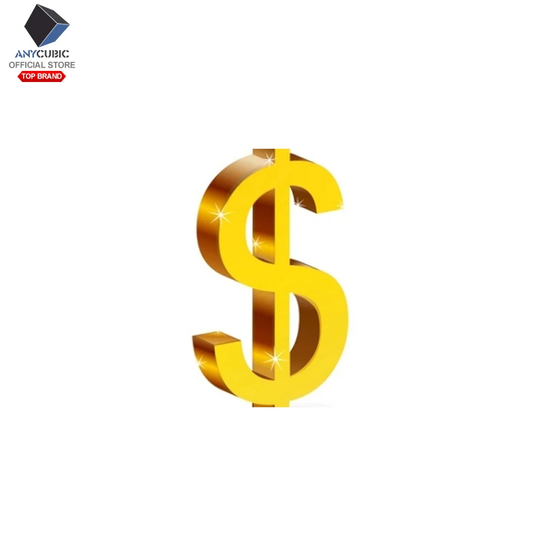 

ANYCUBIC 1 USD used for paying price difference Remote Shipping fee
